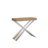 Console extensible design moderne compact 10 personnes 90x40-300 Diago 