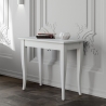 Console extensible blanche style classique 14 personnes 90x48-308 Sciabola Promotion