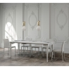 Console extensible blanche style classique 14 personnes 90x48-308 Sciabola Offre