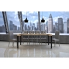 Console extensible 90x40-300 pour salle à manger style industriel Everyday Offre