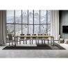 Console extensible 90x40-300 pour salle à manger style industriel Everyday Remises