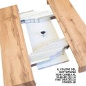 Console extensible cuisine salle à manger 90x40-300 Everyday Evolution Prix