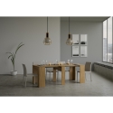 Console extensible bois naturel entrée salon 90x48-308 Basic Offre