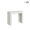 Console extensible cuisine design contemporain 90x42-198 Emy Small Promotion