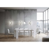 Console extensible cuisine design contemporain 90x42-198 Emy Small Catalogue