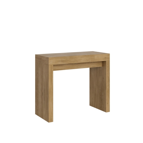 Console extensible gain de place 90x40-196 en bois Roxell Small Promotion