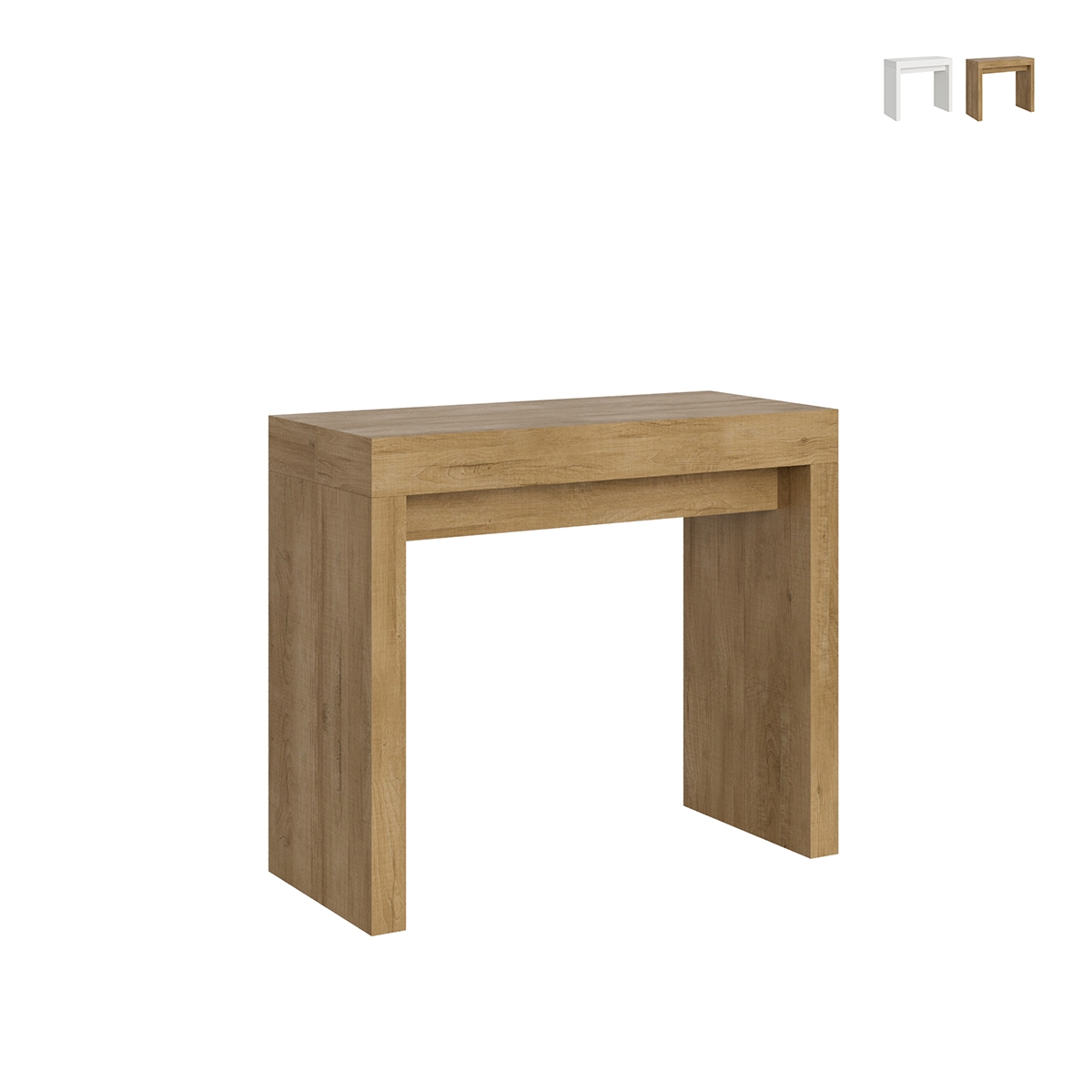 Table de cuisine moderne extensible 90x40-300 Roxell Offre Table de cuisine moderne extensible 90x40-300 Roxell Offre