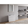 Console extensible avec bancs intégrés gain de place 90x42-302 Evolve 
