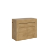 Console extensible avec bancs intégrés gain de place 90x42-302 Evolve 