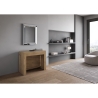 Console extensible avec bancs intégrés gain de place 90x42-302 Evolve 