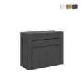 Console extensible avec bancs intégrés gain de place 90x42-302 Evolve Promotion
