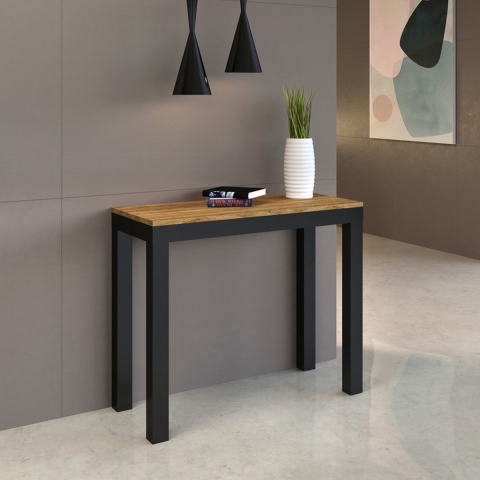 Console extensible table de salle à manger 90x40-196 Everyday Small Evolution Promotion