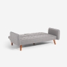 Canapé-lit 2 places inclinable avec accoudoir porte-gobelet Ember Achat