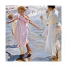 Impression sur toile canvas Time for a Bathe Valencia Joaquín Sorolla y Bastida Offre