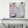 Impression sur toile canvas Time for a Bathe Valencia Joaquín Sorolla y Bastida Remises