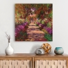 Tableau style impressionniste Sentier dans le jardin de Monet Giverny Vente