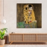 Tableau sur toile canvas Art Nouveau Le Baiser Gustav Klimt Vente