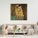 Tableau sur toile canvas Art Nouveau Le Baiser Gustav Klimt Remises
