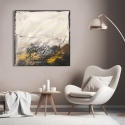 Toile moderne abstraite Winter Melody H. Romero Vente