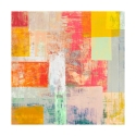 Tableau abstrait coloré sur toile canvas Estate lontana Italo Corrado Offre