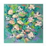 Tableau floral abstrait impression colorée Waterlily Pond Kelly Parr Offre