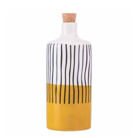 Huilier 866 ml en céramique avec bouchon en liège Venice Lido Promotion
