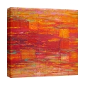 Tableau moderne abstrait sur toile Monocromo India Lucas Promotion