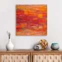 Tableau moderne abstrait sur toile Monocromo India Lucas Remises