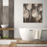 Tableau moderne impression sur toile tulipes Washed Tulips I Luca Villa Remises