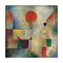 Tableau moderne abstrait impression sur toile canvas Red Balloon Paul Klee Offre