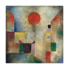 Tableau moderne abstrait impression sur toile canvas Red Balloon Paul Klee Offre
