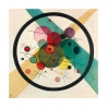 Tableau moderne abstrait sur toile Circles in a Circle Wassily Kandinsky Offre