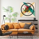 Tableau moderne abstrait sur toile Circles in a Circle Wassily Kandinsky Vente
