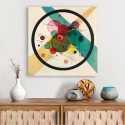 Tableau moderne abstrait sur toile Circles in a Circle Wassily Kandinsky Remises