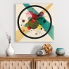 Tableau moderne abstrait sur toile Circles in a Circle Wassily Kandinsky Remises