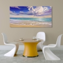 Grand tableau sur toile canvas pour salon Vague d'océan Adriano Galasso Vente
