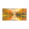 Impression sur toile forêt et bois Boulevard sur l'eau Adriano Galasso Offre