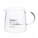 Ensemble pot à lait sucrier en verre avec cuillère et couvercle 320 ml Victionary Offre
