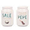 Ensemble de condiments de table huile vinaigre sel poivre épices Le Travisate Offre