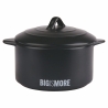 Salière compacte en grès noir avec couvercle 320 ml Bigismore Vente
