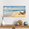 Tableau imprimé sur toile pour salon Vagues sur la plage Adriano Galasso Vente