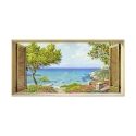 Impression sur toile pour chambre à coucher Finestra sul mare Andrea Del Missier Offre