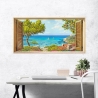 Impression sur toile pour chambre à coucher Finestra sul mare Andrea Del Missier Remises