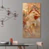 Tableau sur toile femme Art Nouveau Automne Alphonse Mucha Remises
