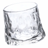 Ensemble de 6 verres à liqueur basculants décor rétro Vintage en verre. Offre