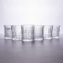 Set de 6 verres à eau de table en verre transparent New Vintage Vente