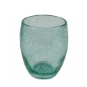 Ensemble de 6 verres à eau bleus en verre soufflé Acapulco Ocean Modèle