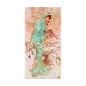 Tableau impression sur toile femme style Art Nouveau Hiver Alphonse Mucha Offre