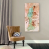 Tableau impression sur toile femme style Art Nouveau Hiver Alphonse Mucha Vente
