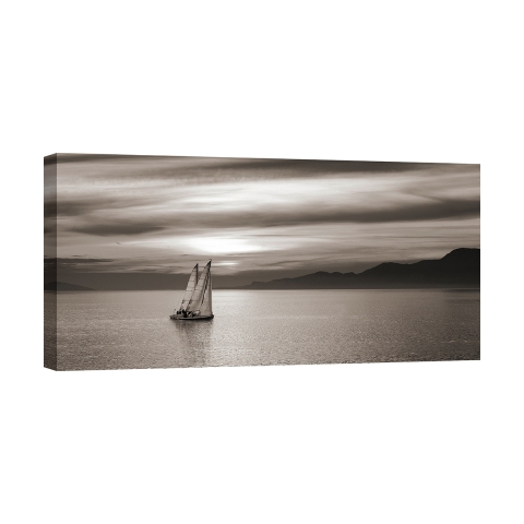 Tableau marin imprimé sur toile canvas Sails Pangea Images Promotion